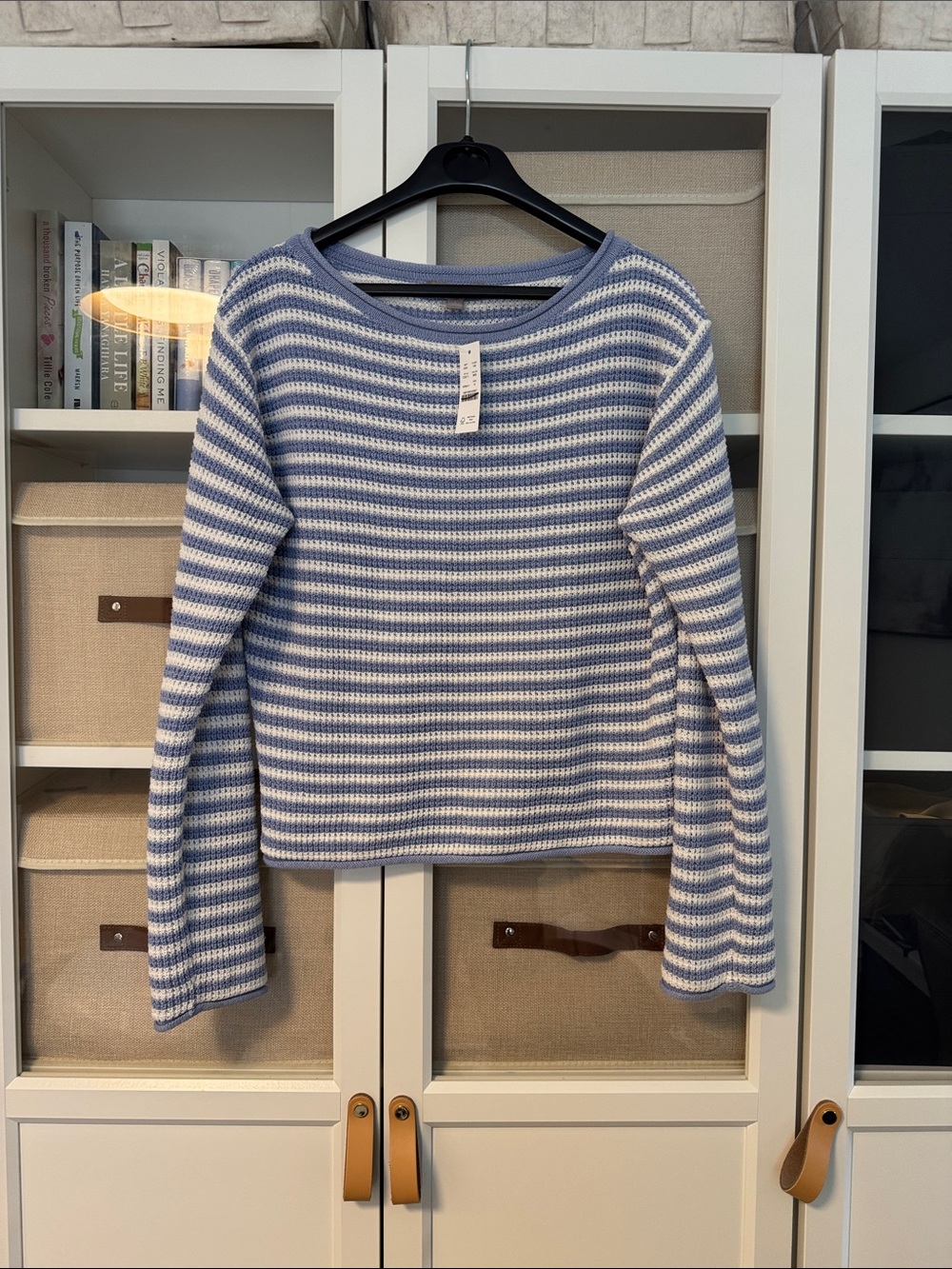 ๐ J. Crew Boatneck sweater in stripe - Picture 4 of 6